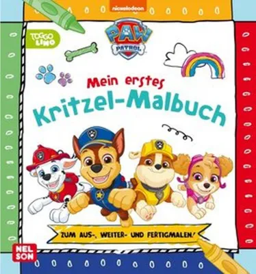Produktbild von Paw Patrol|Carlsen PAW Patrol Lernbuch: Mein erstes Kritzel-Malbuch