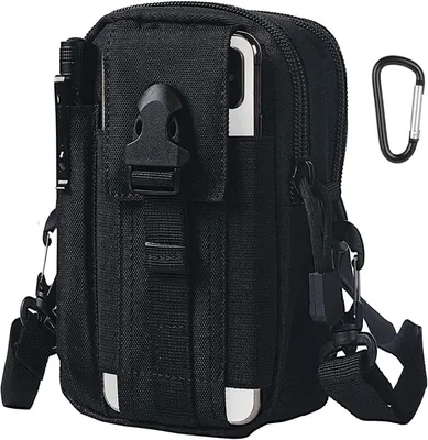 Produktbild von Taktische Hüfttaschen, Militär Kompakt Gürteltasche Multifunktional Bauchtasche Tasche Beutel für Camping Wandern Radfahren Klettern und Reisen