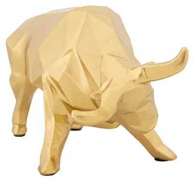 Produktbild von Skulptur von Mauro Ferretti, Darstellung eines Stiers, 19,5 x 9,9 x 10,6 cm