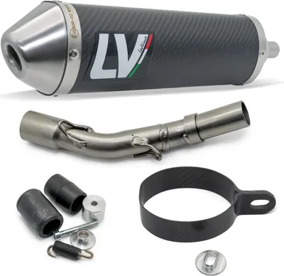 Produktbild von Leovince x-fight Auspuffendstück aus Kohlefaser