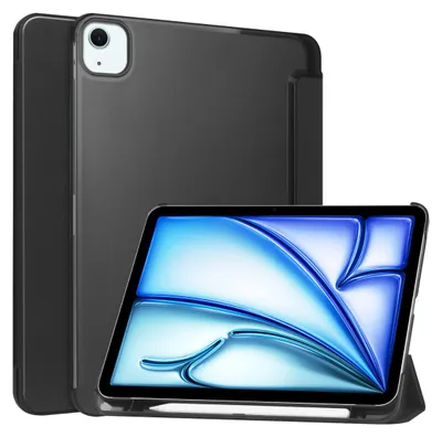TechDealsUK IPad 9.7 (6. Gen, 2018) Hülle Mit Magnetischem Standfuß - Automatischer Sleep/Wake, Violett (A1954/A1893)