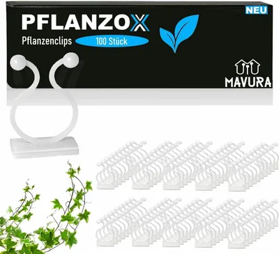 Zdjęcie produktu dla PFLANZOX klipsy do roślin klipsy do roślin klipsy do pomidorów 100 szt