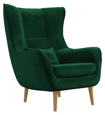 Produktbild von MIRJAN24 Polstersessel Estjano, Ohrensessel, Relaxsessel, Stilvoll Wohnzimmer Sessel (Farbe: Kronos 19)