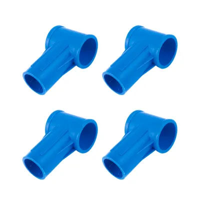 Produktbild von Bestway® Ersatzteil-Set T-Verbinder (blau / 4 Stück) für ausgewählte Steel Pro™ Pools, eckig