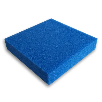 Immagine prodotto di Wiltec tappeto filtrante in schiuma 50 x 50 x 10 cm pori grossi 10 ppi per filtro laghetto filtro acquario filtro acquario filtro esterno acqua