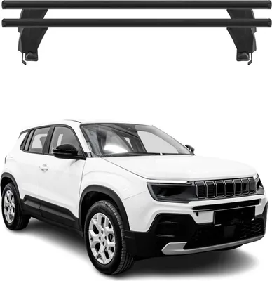Produktbild von Menabo Dachträger Grundträger für Jeep Avenger 2023-2025 Alu Schwarz 2tlg