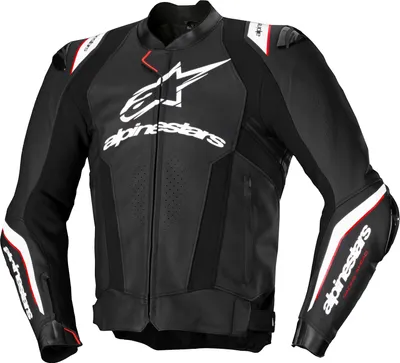 Immagine prodotto di Alpinestars Missile V3 Giacca in pelle nera / bianca 54