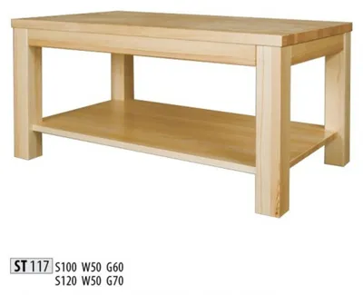 Immagine prodotto di Tavolini in legno mobili da salotto in legno massiccio 120x70cm tavolini in legno massiccio