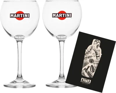Produktbild von Martini Royale Ballon / Cocktail Glas Set - 2x Ballon / Cocktail Gläser 47cl