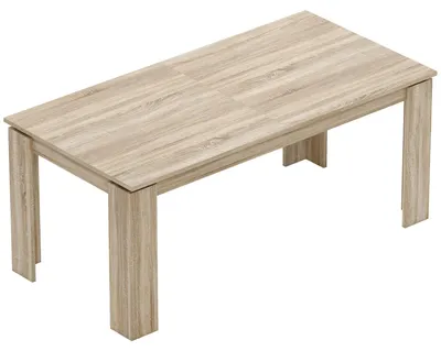 Immagine prodotto di Tavolo allungabile - Tavolo in legno di quercia - Tavolo da pranzo allungabile - Tavolo pieghevole - Tavolo da pranzo in legno