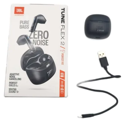 Produktbild von JBL In Ear Kopfhörer Bluetooth Ohrhörer Tune Flex 2 Kabellos Noise Cancelling Premium Soundqualität