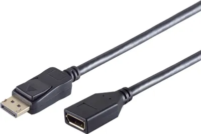Obrázek produktu pro S/CONN 10-48045 Kabel DisplayPort 3 m černý