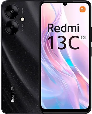 Produktbild von Xiaomi Redmi 13C 5G 128GB 4GB Starry Black - Neu /