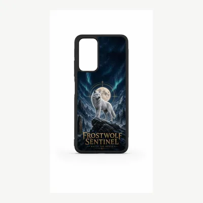 Immagine prodotto di Custodia per Xiaomi Redmi Note 11 5G, cover protettiva per cellulare con motivo Frostwolf – LUNØIR ©