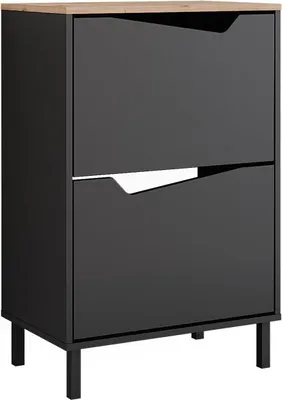 Produktbild von Schuhkipper Vicco Marelle Anthrazit/Artisan 60 x 91.6 cm mit 2 Fächern, Model 57870