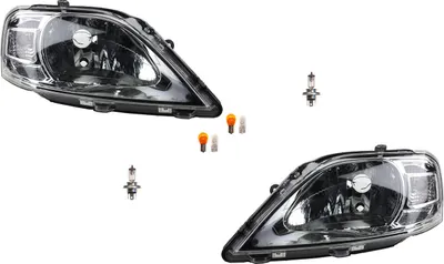 Obrázok produktu pre Johns, halogénové svetlomety HSW vhodné pre Dacia Logan 06/08- so sadou žiaroviek LR