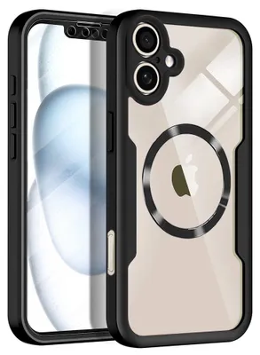 Produktbild von Techsuit – ColorVerse 360 MagSafe Hülle + Displayschutz für iPhone 17 – schwarz