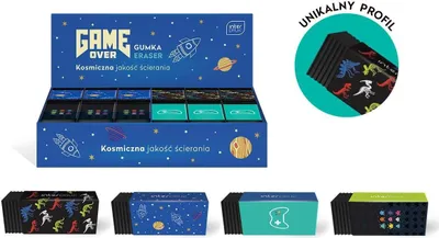 Produktbild von Game Over Radiergummi (24 St.)