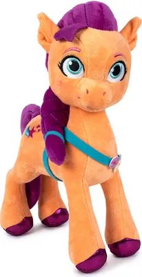 Produktbild von My Little Pony New Generation Sunny Starscout 27cm Plüsch Play by Play (orange)