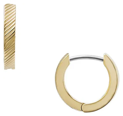 Produktbild von Fossil JF04771710 Damen Creolen Edelstahl Gold
