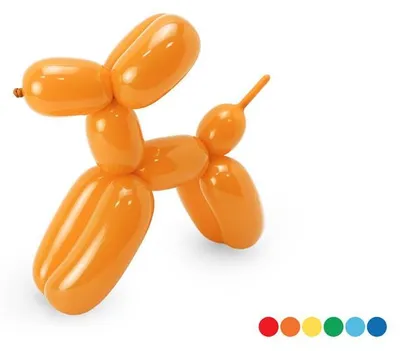 Image de Set de ballons à modeler multicolores avec pompe