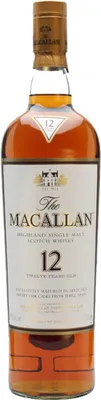 Produktbild von Macallan SHERRY OAK 12 YEARS OLD, 0,7 l, Single malt, Schottland, Highland, 12 Jahr(e), Glasflasche