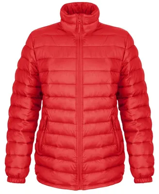 Image de Veste matelassée pour femmes Result, imperméable, coupe-vent FK650 (XS) (rouge)