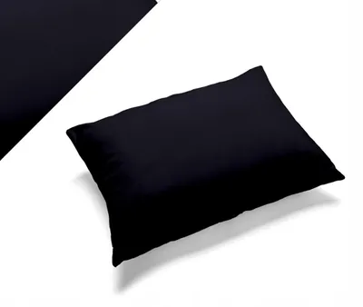 Produktbild von Posciel-Hurt Kissenhülle 40x60cm 100% Baumwolle Schwarz