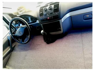 Produktbild von K´Foam Faltmatratze für Vordersitze im Camper für Mercedes Viano grau (2003-2014) W639