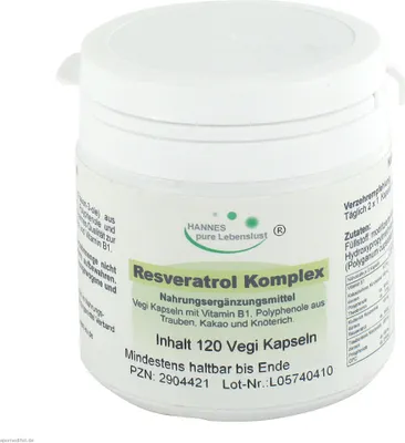 Produktbild von Resveratrol Komplex Vegi Kapseln