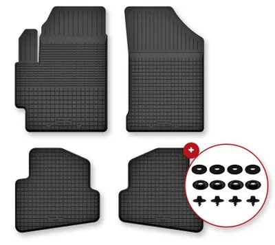 Immagine prodotto di Tappetini gomma vasca per Lexus NX II 2021- Set 4 pezzi con clip