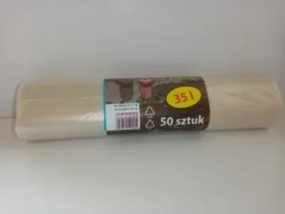 Obrázok produktu pre Vrecia na odpadky z LDPE, 35 l, 50 ks, červené