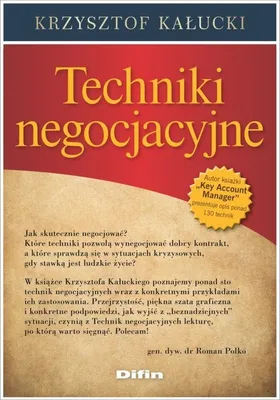 Obrázok produktu pre Techniki negocjacyjne