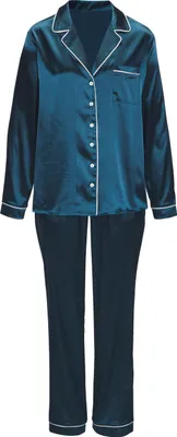 Produktbild von s.Oliver Pyjama 3 -teilig dunkelgrün Größe 42