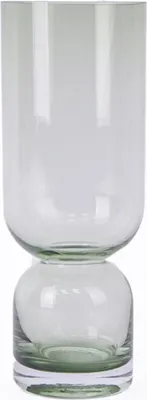 Produktbild von Moderne Vase aus hochwertigem Glas in Grün - Eleganz für ihr Zuhause