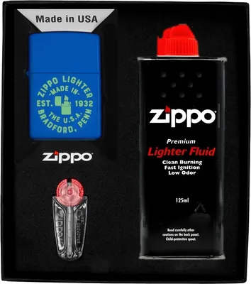 Produktbild von ZIPPO Feuerzeug-Set ZIPPO DESIGN 5 Geschenk No1