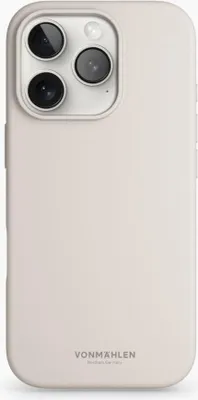 Immagine prodotto di Custodia in silicone morbido - custodia protettiva in silicone, compatibile con MagSafe per iPhone 16 Pro Max, custodia per cellulare in crema
