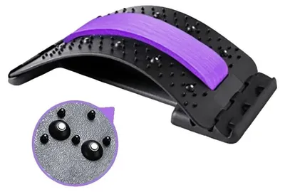 Produktbild von Rückenmassagegerät, verstellbare Stufen, tragbares Design, MagnetotherapieLila