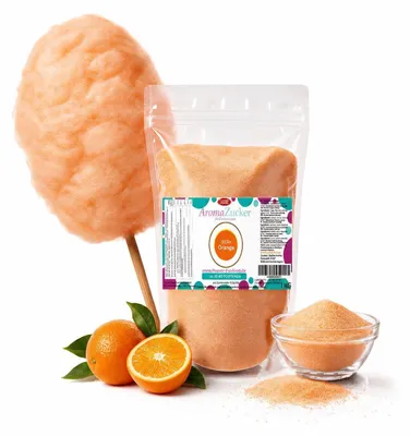 Produktbild von Zuckerwattezucker Geschmack Orange 1 kg für Zuckerwattemaschinen