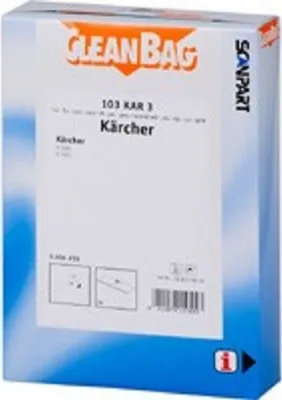 Produktbild von CleanBag Staubsaugerbeutel 103KAR3 für Kärcher 1000