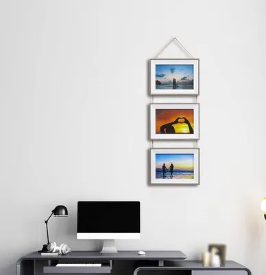 Productafbeelding van Famanu fotolijst collage - voor drie foto's van 10x15 cm