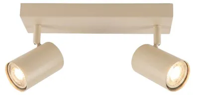 Produktbild von Olucia – Moderne Deckenleuchte, Beige, Modell Elena