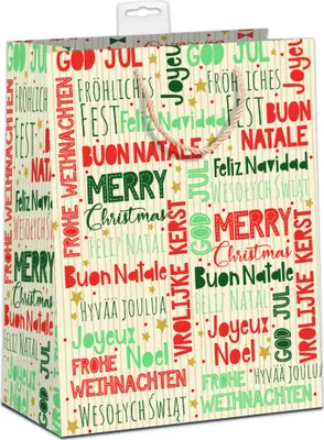 Produktbild von Weihnachten 6 Geschentüten Geschenktaschen Medium A5