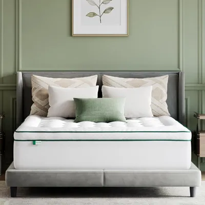 Produktbild von Novilla Steppmatratzenauflage 160x200cm 3cm Extra Komfort Atmungsaktiv Weiß