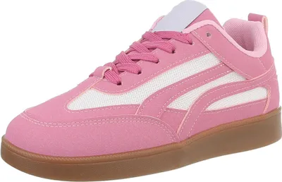 Produktbild von Ital-Design Damen Freizeitschuhe  Textiloptik, Lederoptik Sneakers Low 88843665 Pink Gr.  38