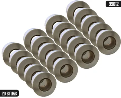 Produktbild von DULA - Dymo Compatible Labels Weiß 99012 - 89 x 36 mm - 260 Etiketten per Rol - Adresetiketten S0722400 - 20 Rollen
