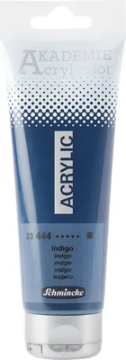 Produktbild von Schmincke 120ml AKADEMIE Acryl color Indigo Acryl 23 444 012