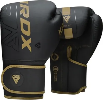 Zdjęcie produktu dla Rękawice bokserskie RDX F6 Kara do treningu w kolorze czarnym