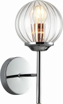 Obrázok produktu pre Candellux Chrómové nástenné svietidlo Best pre žiarovku E14 21-67234