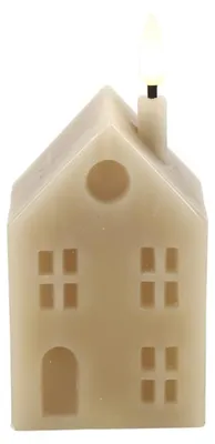 Image de Countryfield Bougeoir LED beige 5x6x14cm